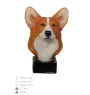 Walisischer Corgi - bemalte Figur, Statue, Skulptur, vom Künstler hergestellt, Marke Art-Dog