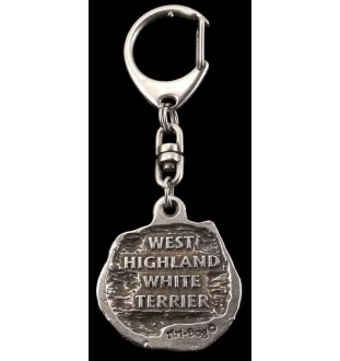 West Highland White Terrier brelok posrebrzany Art-Dog