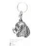 Welsh Springer Spaniel - Pendentif argenté avec un chien dans une boîte décorative, décoration de sac à main, pendentif de sac à dos par la marque Art-Dog