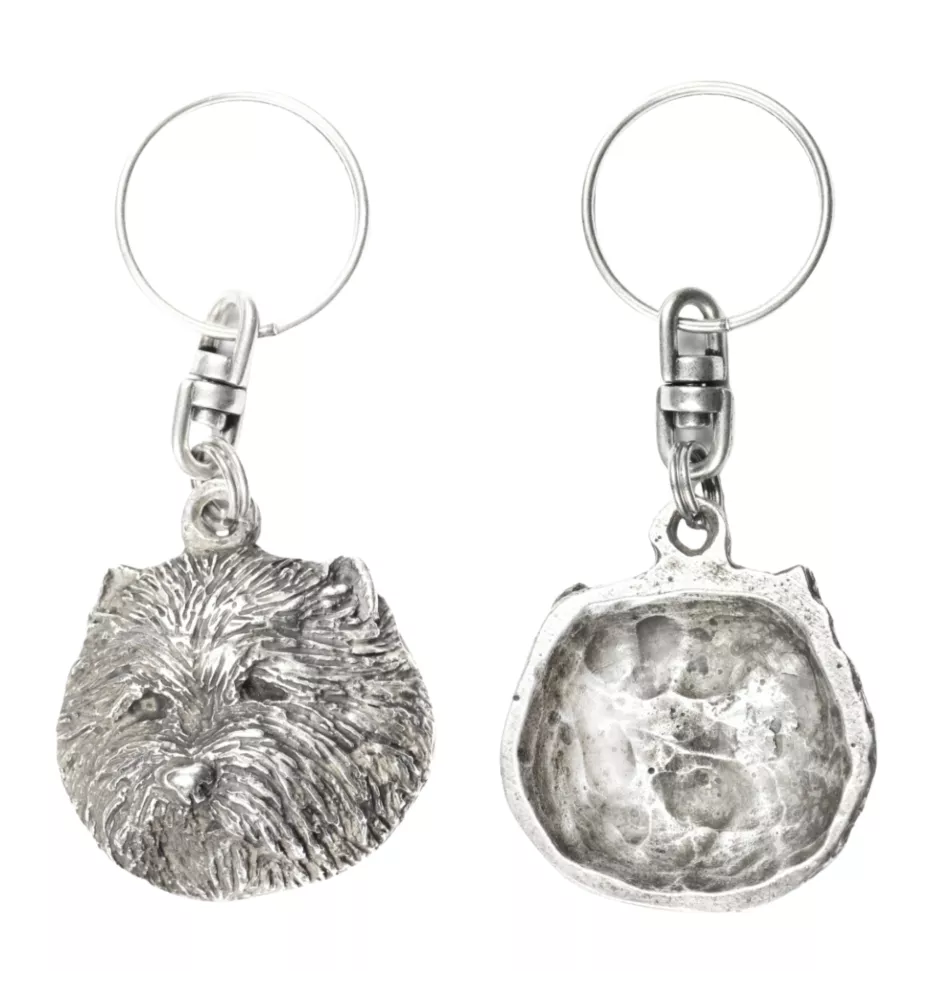 West Highland White Terrier, Westie - Pendentif chien argenté, décoration de sac à main, pendentif sac à dos par la marque Art-Dog
