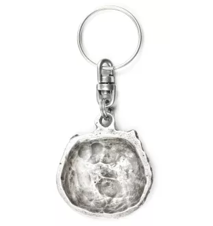 West Highland White Terrier, Westie, Westy - Silver-plated dog pendant, handbag decoration, backpack pendant by Art-Dog brand