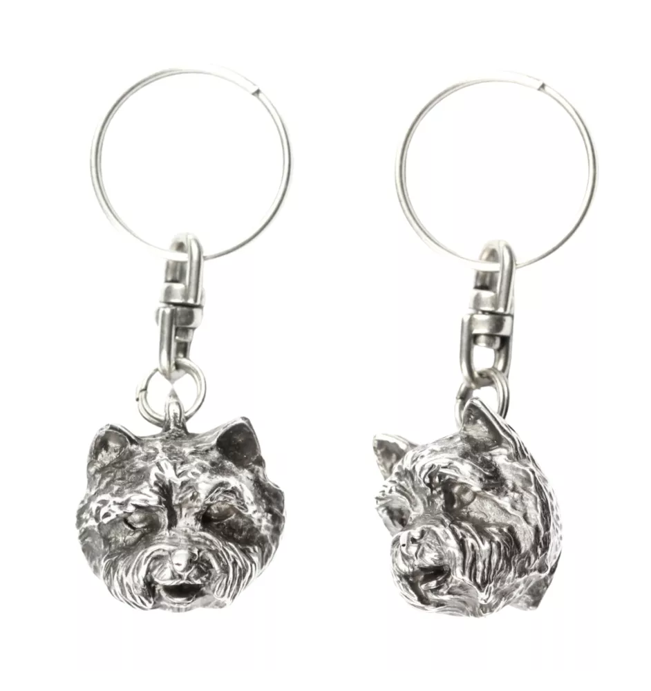 West Highland White Terrier brelok do kluczy posrebrzany Art-Dog