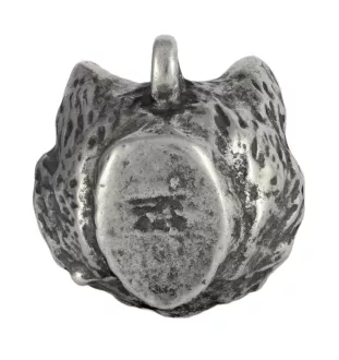 West Highland White Terrier, Westie, Westy I - Silver-plated dog pendant, handbag decoration, backpack pendant by Art-Dog brand