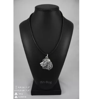 Welsh Springer Spaniel, Welsh Springer, Welsh Starter - Necklace with dog, silver-plated pendant for dog fan, unique jewelry by Art-Dog brand