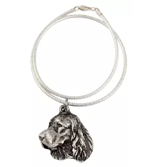 Welsh Springer Spaniel - Hundehalsband, einzigartiger Schmuck für den Hundefan, einzigartiger Kreuzotter-Anhänger der Marke Art-Dog