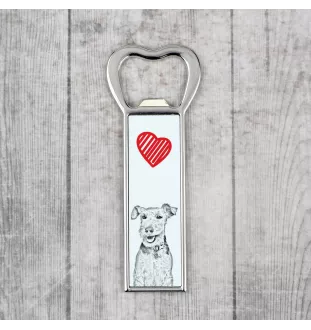 Welsh Terrier - Flaschenöffner mit Hund, personalisierter Flaschenöffner für den Kühlschrank, ein einzigartiges Geschenk für Männer von der Marke Art-Dog