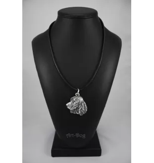 Welsh Springer Spaniel, Welsh Springer, Welsh Starter - Dog necklace in gift box, silver-plated locket for dog fan, striking pendant by Art-Dog brand