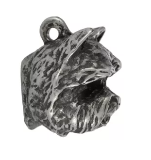 West Highland White Terrier, Westie I - Porte-clés argenté avec un chien dans une boîte cadeau, décoration de sac à main, pendentif de sac à dos par la marque Art-Dog