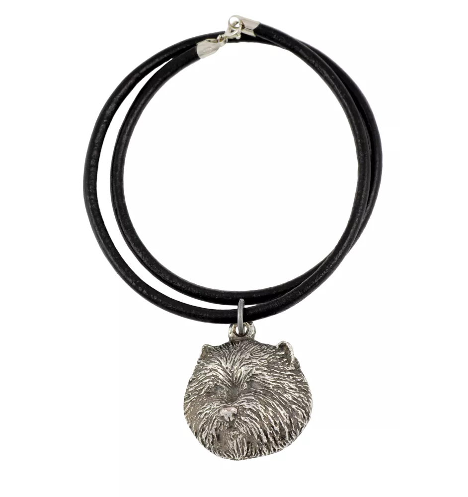 West Highland White Terrier, Westie, Westy - Necklace with dog, silver-plated pendant for dog fan, unique jewelry by Art-Dog brand