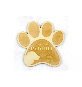 Welsh Springer Spaniel - Tasse Untersetzer, graviert Untersetzer mit Hund, Geschenk für Hundeliebhaber von Art-Dog Marke