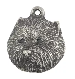 West Highland White Terrier, Westie - collier avec un chien, pendentif en plaqué argent pour les fans de chiens, bijoux uniques de la marque Art-Dog
