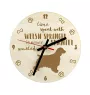 Welsh Springer Spaniel, Welsh Springer, Welsh Starter - clock with dog, wooden clock with engraving, personalised clock by Art-Dog