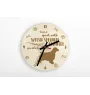 Welsh Springer Spaniel - Uhr mit Hund, Holzuhr mit Gravur, personalisierte Uhr von Art-Dog