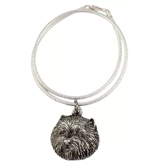 West Highland White Terrier, Weißer Hochlandterrier, Westie - Hundehalsband, einzigartiger Schmuck für den Hundefan, einzigartiger Kreuzotter-Anhänger der Marke Art-Dog