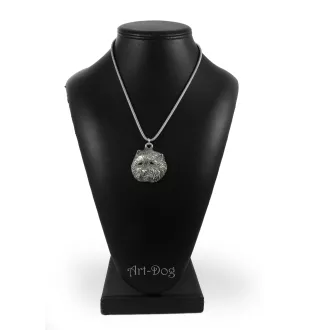 West Highland White Terrier, Weißer Hochlandterrier, Westie - Hundehalsband, einzigartiger Schmuck für den Hundefan, einzigartiger Kreuzotter-Anhänger der Marke Art-Dog