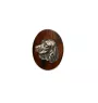 Welsh Springer Spaniel, Welsh Springer, Welsh Starter - Dog show brooch, starter number clip, dog pin by Art-Dog