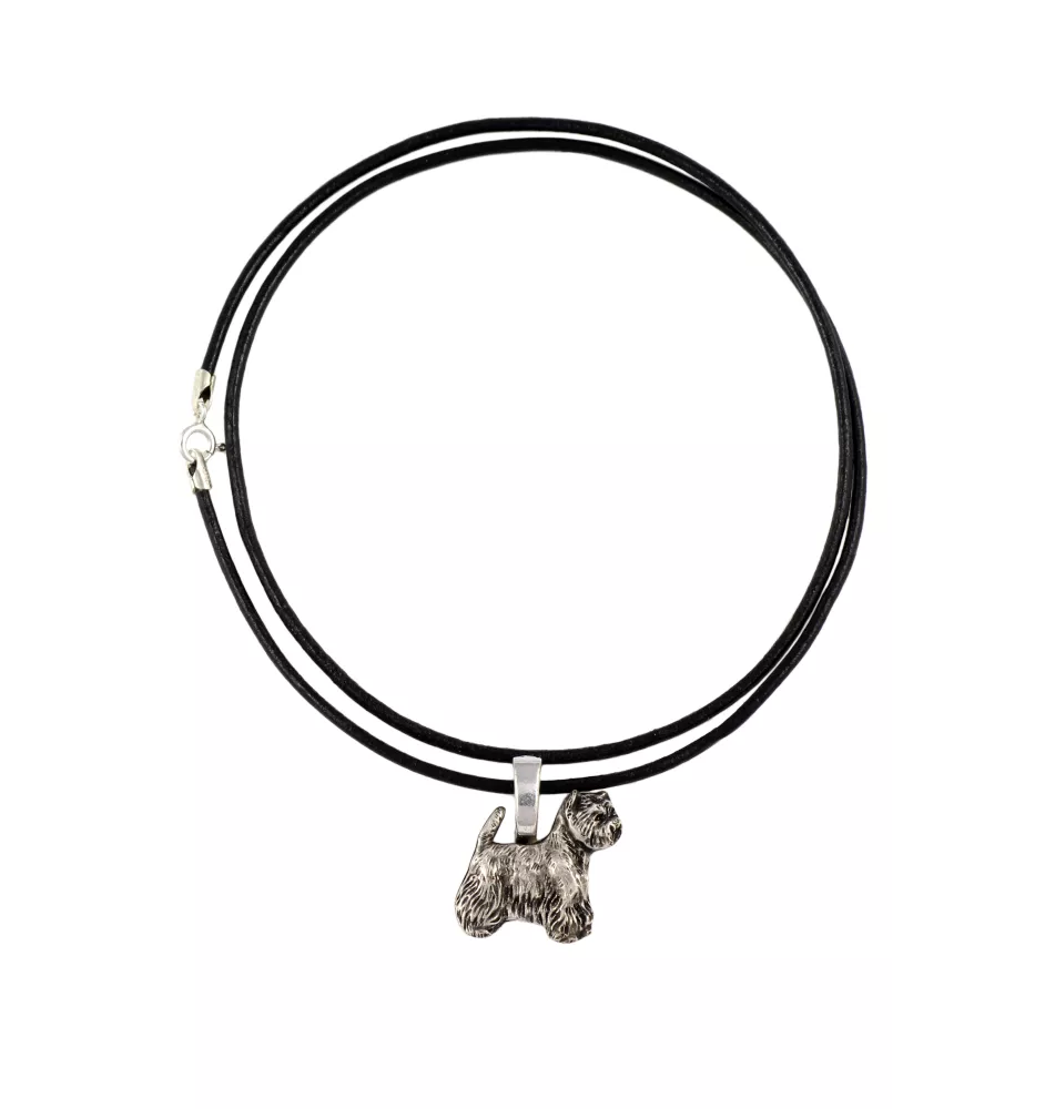 West Highland White Terrier, Westie, Westy - Dog necklace, silver-plated pendant for the dog lover, subtle jewellery by Art-Dog