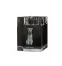 Welsh Terrier, Terrier gallois - Bougeoir avec photo de chien, porte bougie en cristal, cadeau personnalisé par la marque Art-Dog