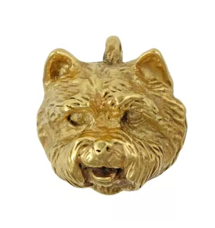 West Highland White Terrier, Westie I - Collier pour chien, pendentif plaqué or pour fan de chien, bijoux uniques de la marque Art-Dog