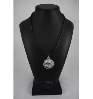 West Highland White Terrier, Westie - Collier de chien dans une boîte cadeau, médaillon argenté pour fan de chien, pendentif remarquable de la marque Art-Dog