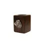 Welsh Springer Spaniel, Welsh Springer, Welsh Starter - wooden candle holder with a dog, a unique souvenir after losing a dog, a handicraft from the Art-Dog brand