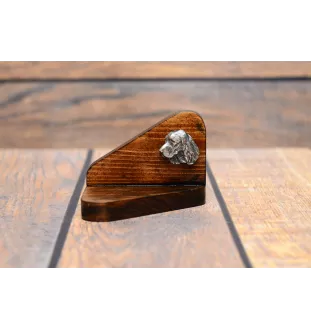 Welsh Springer Spaniel, Welsh Springer, Welsh Starter - wooden candle holder with a dog, tealight holder, a memorial place for a dog by Art-Dog brand