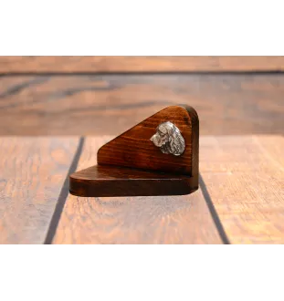 Welsh Springer Spaniel, Welsh Springer, Welsh Starter - wooden candle holder with a dog, tealight holder, a memorial place for a dog by Art-Dog brand