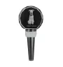 Welsh Terrier, Welshie, Daeargi Cymreig - Crystal bottle stopper, unique wine stopper with photo, personalised gift for sommelier by Art-Dog brand