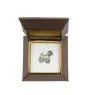 West Highland White Terrier, Westie, Westy - Dog brooch in a gift box, elegant pin, lapel pin for Art-Dog brand jacket