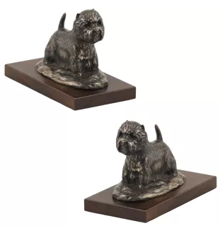 West Highland White Terrier, Westie, Westy - dog statue, figurine for office, trophy for dog show by Art-Dog brand