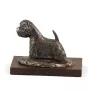 West Highland White Terrier, Weißer Hochlandterrier, Westie - Hundestatue, Figur für Büro, Trophäe für Hundeausstellung von Art-Dog brand