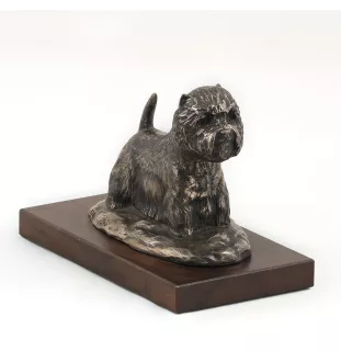 West Highland White Terrier, Westie, Westy - dog statue, figurine for office, trophy for dog show by Art-Dog brand