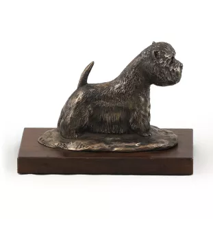 West Highland White Terrier, Westie - statue de chien, figurine pour bureau, trophée pour exposition canine par la marque Art-Dog