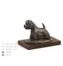 West Highland White Terrier, Westie, Westy - dog statue, figurine for office, trophy for dog show by Art-Dog brand