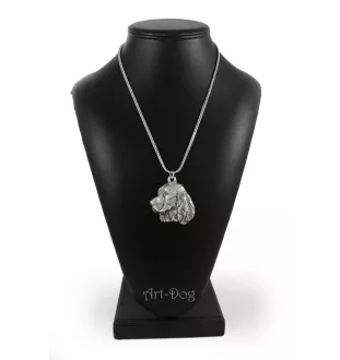 Welsh Springer Spaniel - un collier avec un chien, un pendentif de chien sur une chaîne en argent, un bijou unique de la marque Art-Dog