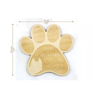 West Highland White Terrier, Westie - Sous-verre mug, sous-verre gravé avec chien, cadeau pour amoureux des chiens par la marque Art-Dog