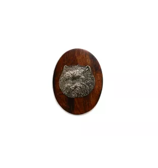 West Highland White Terrier broszka clipring drewniany Art-Dog