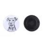 Welsh Terrier, Welshie, Daeargi Cymreig - magnet with a dog's pupil, exceptionally light, strong magnet, handmade product by the Art-Dog brand