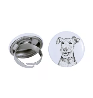 Welsh Terrier, Terrier gallois - bijoux pour femmes avec l'image d'un chien, produit fait à la main, possibilité d'ajouter sa propre photo, marque Art-Dog