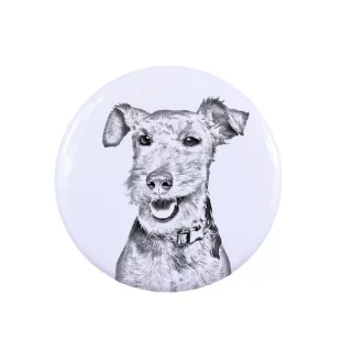 Welsh Terrier - Damen Schmuck mit dem Bild eines Hundes, handgefertigtes Produkt, Möglichkeit, Ihr eigenes Foto hinzuzufügen, Marke Art-Dog