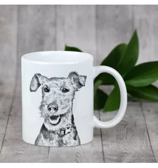 Terier walijski kubek z psem good morning Art-Dog