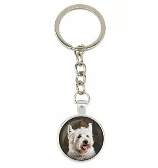 West Highland White Terrier brelok ze zdjęciem Art-Dog