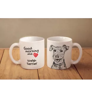 Welsh Terrier - Tasse mit Hund, Tasse mit Bild, personalisiertes Geschenk der Marke Art-Dog