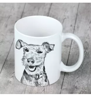 Welsh Terrier - Tasse mit Hund, fröhliche Tasse für Hundeliebhaber, personalisiertes Geschenk der Marke Art-Dog