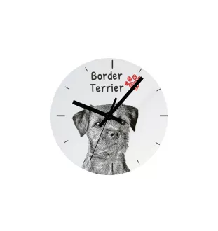 Welsh Terrier - Wanduhr mit Hund, Regal Uhr mit Druck, personalisierte Hausdekoration von Art-Dog.