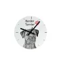 Welsh Terrier, Welshie, Daeargi Cymreig - wall clock with a dog, shelf clock with a print, personalized home decoration from the Art-Dog brand