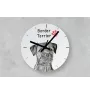 Welsh Terrier - Wanduhr mit Hund, Regal Uhr mit Druck, personalisierte Hausdekoration von Art-Dog.