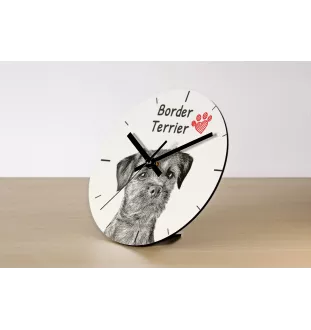 Welsh Terrier, Terrier gallois - horloge murale avec chien, horloge de table avec impression, décoration personnalisée de la maison de la marque Art-Dog