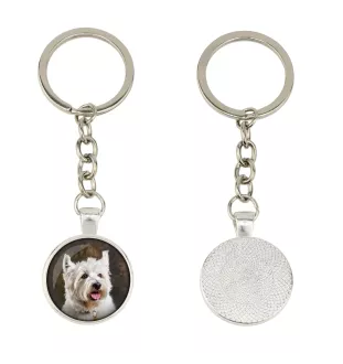 West Highland White Terrier brelok w pudełku ze zdjęciem Art-Dog
