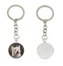 West Highland White Terrier, Westie - porte-clés dans une boîte, photo personnelle, porte-clés de la marque Art-Dog